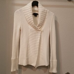 Calvin Klein Jeans Cream Wrap Sweater